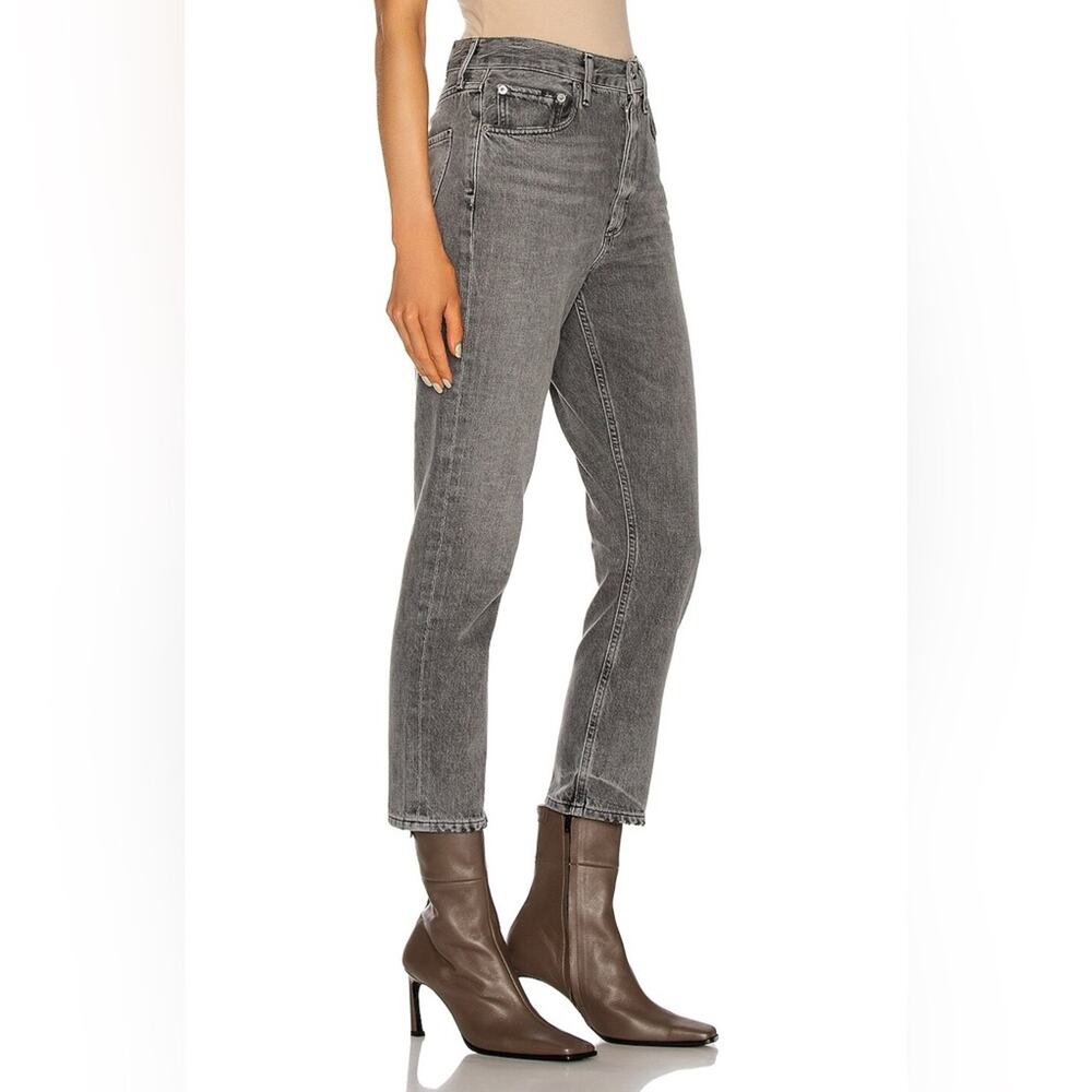 AGOLDE Riley High Rise Straight Crop Jeans (size 29) - Picture 3 of 10